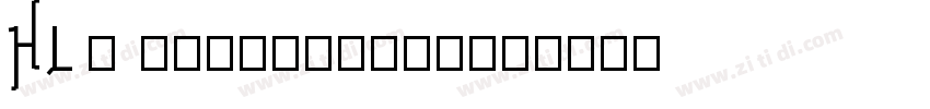 HL BebasneueUni字体转换